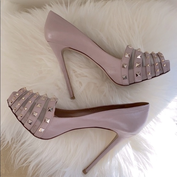 open toe valentino heels